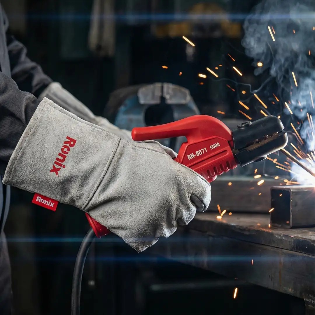 RH-90003 Single Layer Leather Welding Gloves-Ronix Tools (5) RH-90003 Single Layer Leather Welding Gloves-Ronix Tools (5)