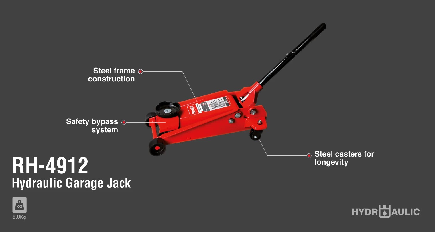 RH-4912 Hydraulic Garage Jack-Ronix Tools (1) RH-4912 Hydraulic Garage Jack-Ronix Tools (1)