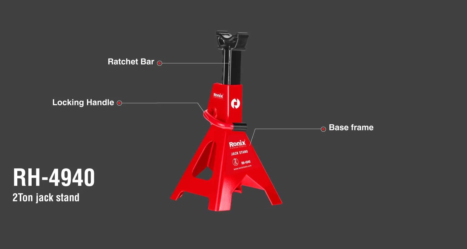 RH-4940 Jack Stand-Ronix Tools (1) RH-4940 Jack Stand-Ronix Tools (1)
