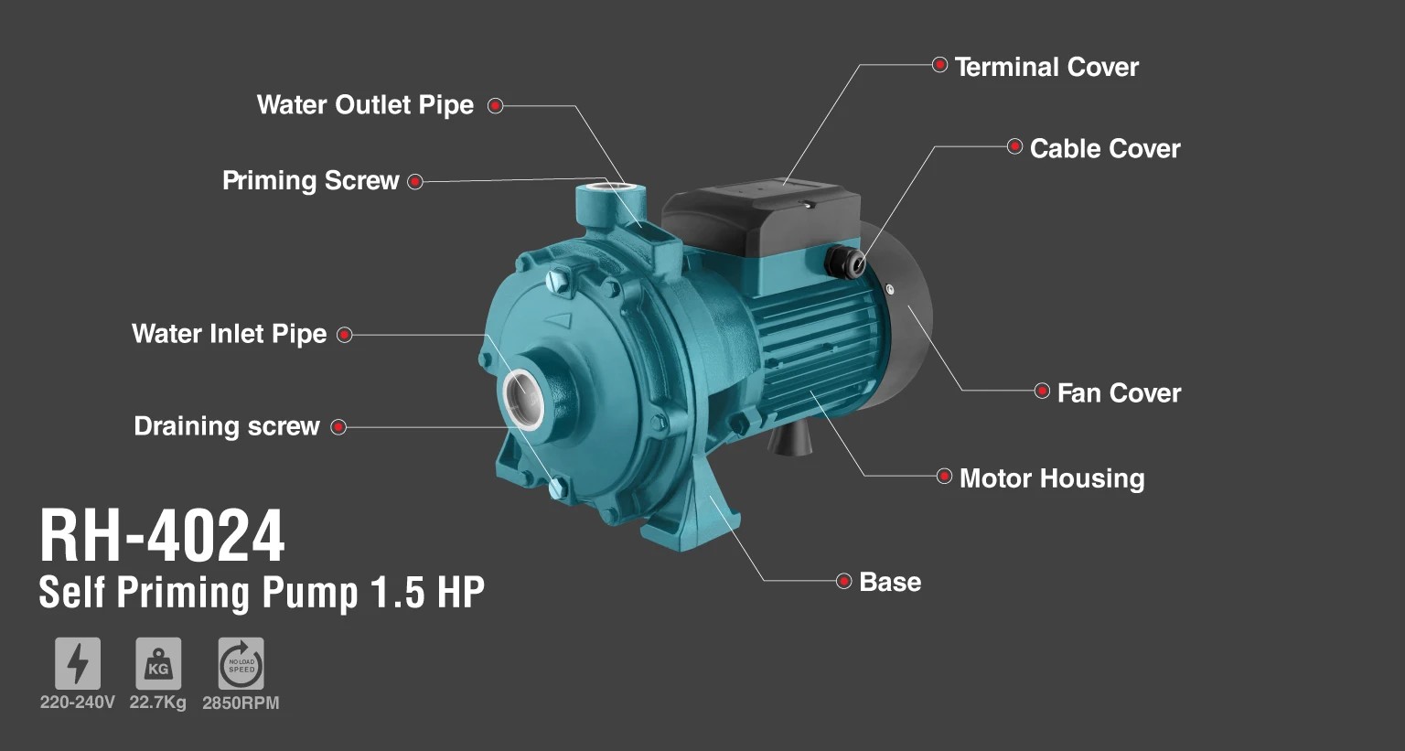 RH-4024 Self Priming Pump-Ronix Tools (1) RH-4024 Self Priming Pump-Ronix Tools (1)