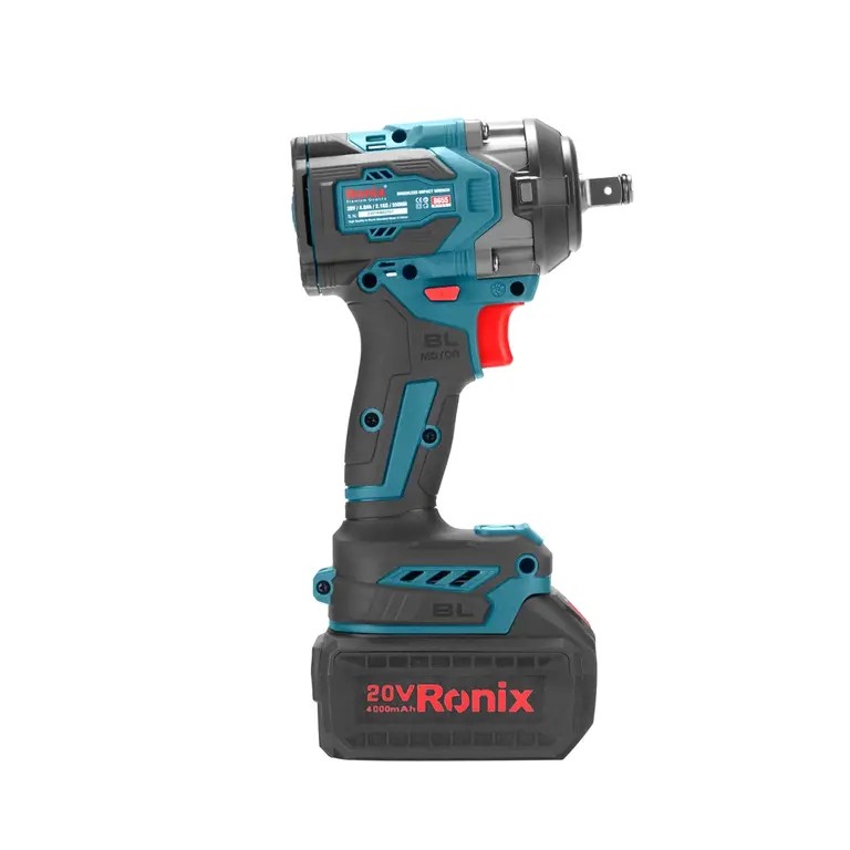 Ronix 8655 20V Brushless Impact Wrench – Maximum Torque, Precision, and Professional Durability