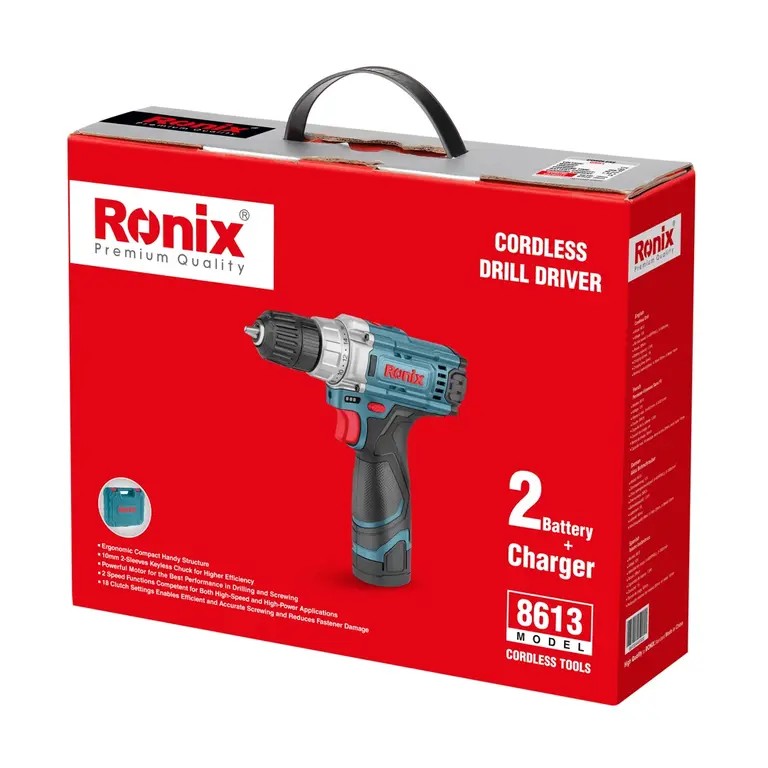 Ronix 8613 12V Cordless Drill Driver – Complete Professional Guide