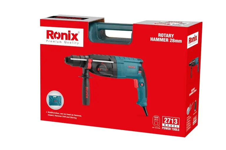 Ronix 2713 Combination Rotary Hammer – Professional-Grade Power, Precision, and Durability