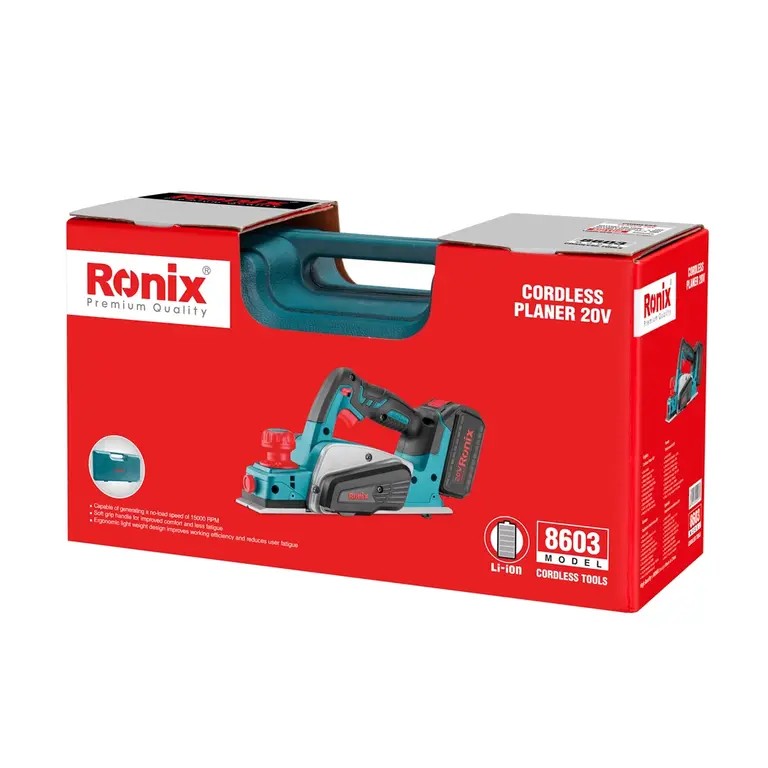 Ronix 8603 20V Cordless Electric Planer : Revolutionize Your Woodworking Experience