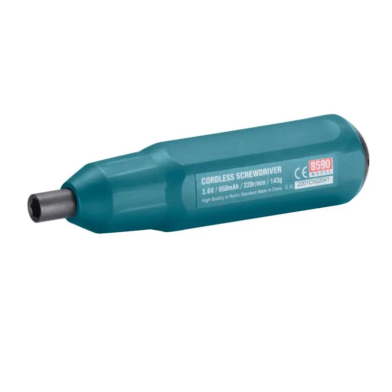 Ronix 8590 3.6V Cordless Screwdriver – Compact Power, Precision, and Convenience