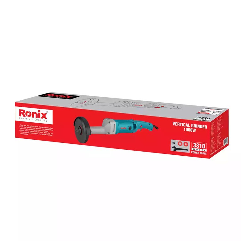 Ronix 3310 Vertical Grinder – Heavy-Duty Power, Precision Control, and Industrial Reliability