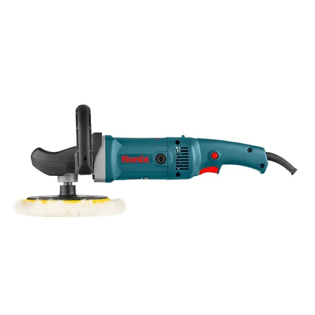 Ronix 6110 Electric Polisher (180mm, 1200W) Professional-Grade Finishing Power with Variable Speed Control and Superior Control