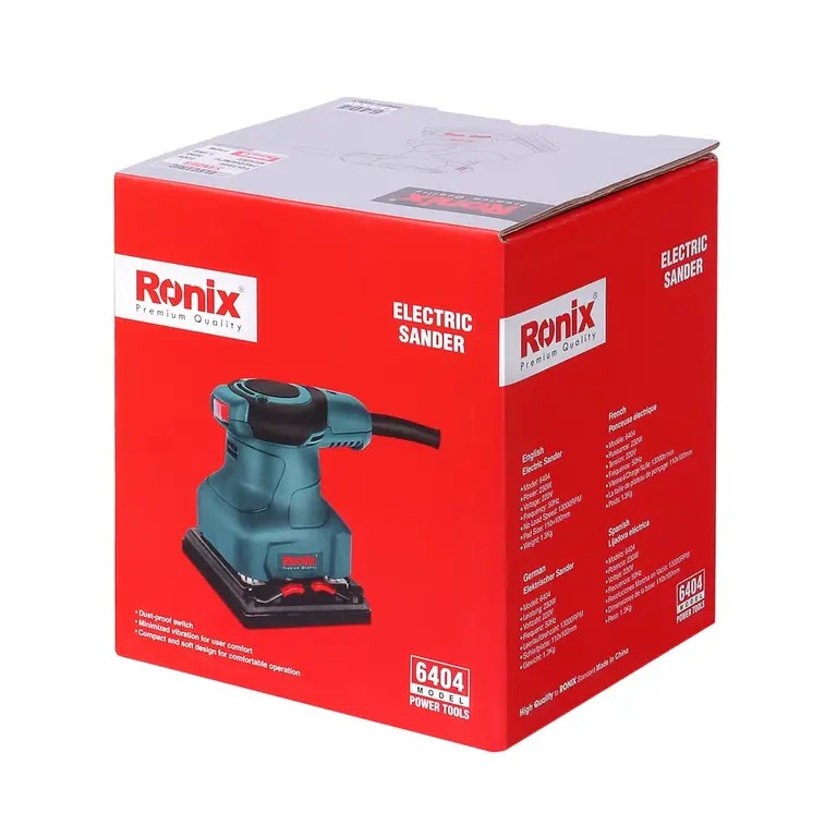 Ronix 6404 Electric Orbital Sander Precision Sanding Made Simple