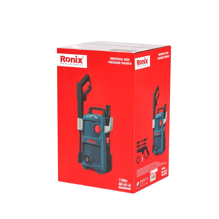 Ronix RP-U110 Universal High Pressure Washer Lightweight Strength, Reliable Performance, Everyday Cleaning Power