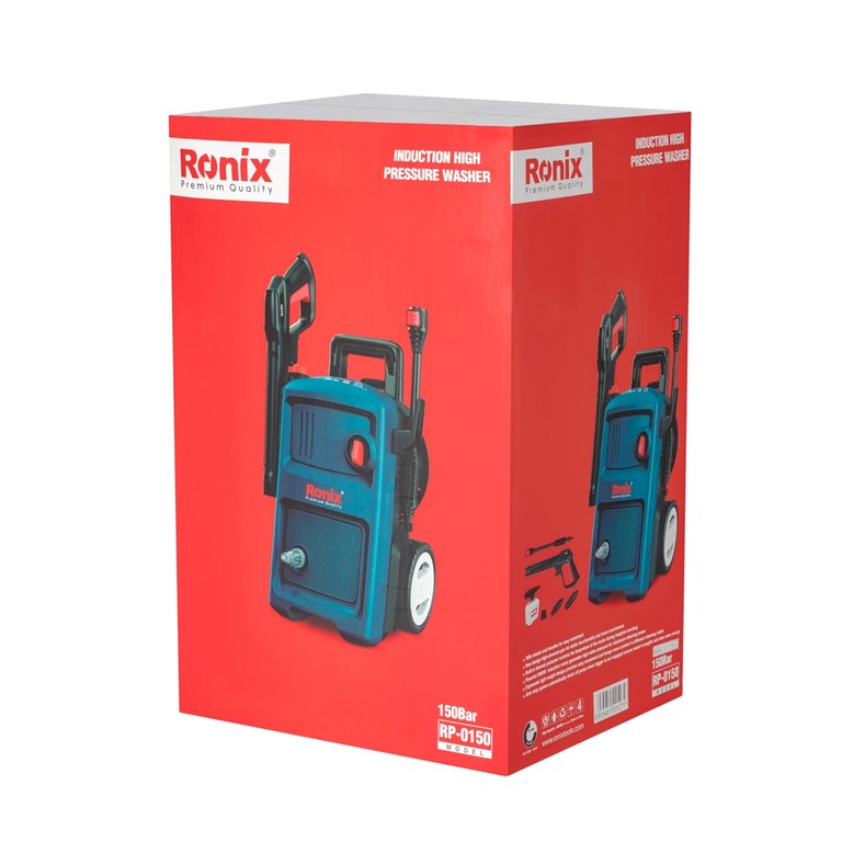 Ronix RP-0150 Induction High Pressure Washer: Powerful 2000W Cleaning Performance for Everyday and Heavy-Duty Applications