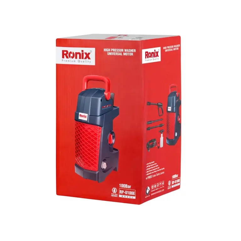 Ronix RP-U100E High Pressure Washer Smart Power, Compact Design, and Reliable Household Cleaning Performance