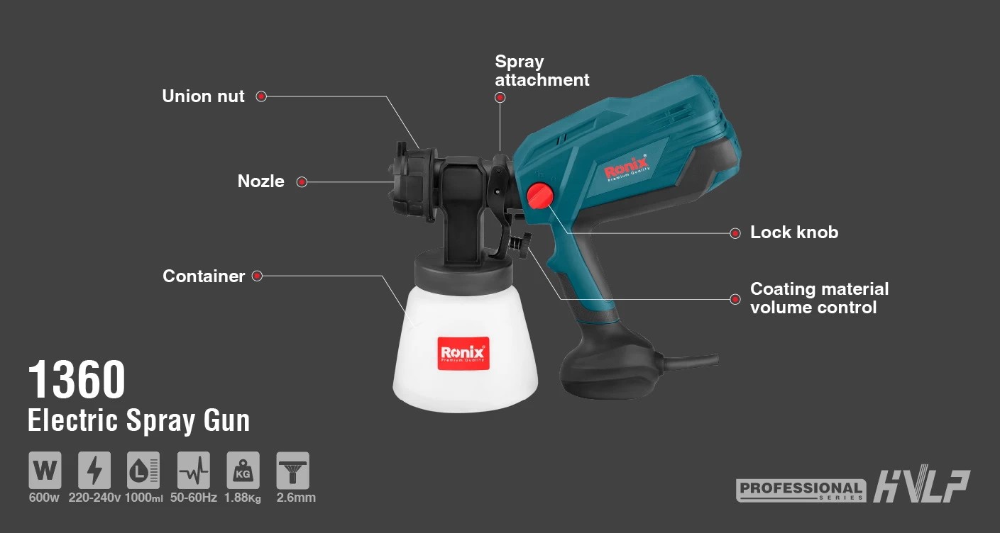 1360 HVLP Electric Spray Gun-Ronix Tools (9).jpg