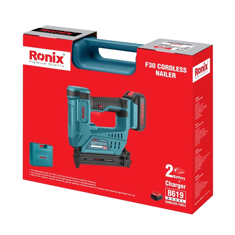 Ronix 8619 Cordless Nailer Driver – Complete Professional Guide