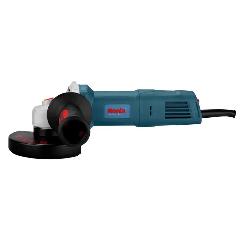 Ronix 3113 Mini Angle Grinder (100/115mm – 860W) Precision Engineering, High Speed Performance, and Compact Control