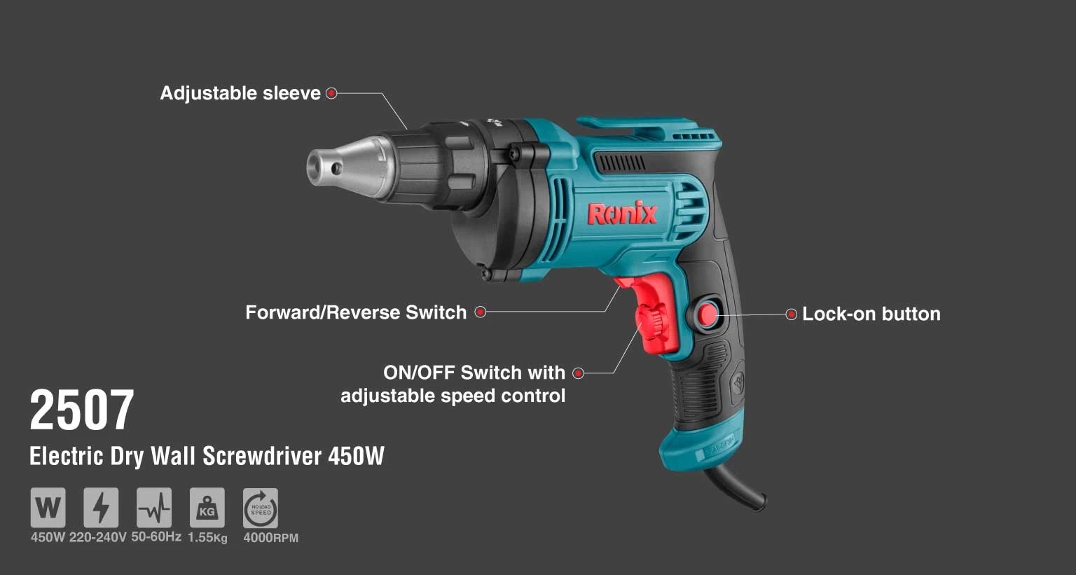 2507 Electric Dry Wall Screwdriver-Ronix Tools (3).jpg