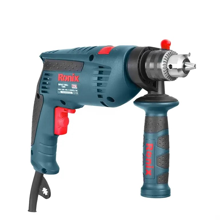 Ronix 2250 Impact Drill (850W, 13mm): Compact Power, High-Speed Precision, and Reliable Performance for Professional Drilling Applications