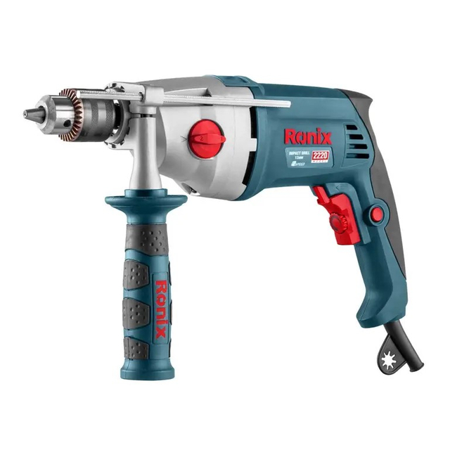 Ronix 2220 Corded Impact Drill (1050W): Heavy-Duty Power, Dual-Speed Precision, and Professional-Grade Drilling Performance