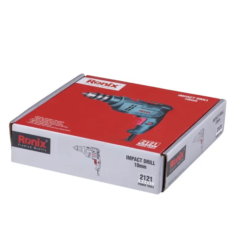 Ronix 2121 Corded Impact Drill (450W, 10mm): Ultra-Light Precision, Reliable Performance, and Everyday Drilling Efficiency