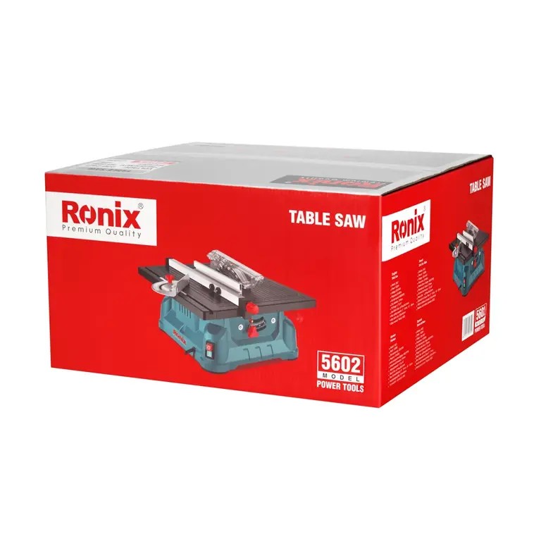 Ronix 5602 Electric Table Saw (1200W) Compact Power. Precision Cutting. Built for Everyday Professional Use.