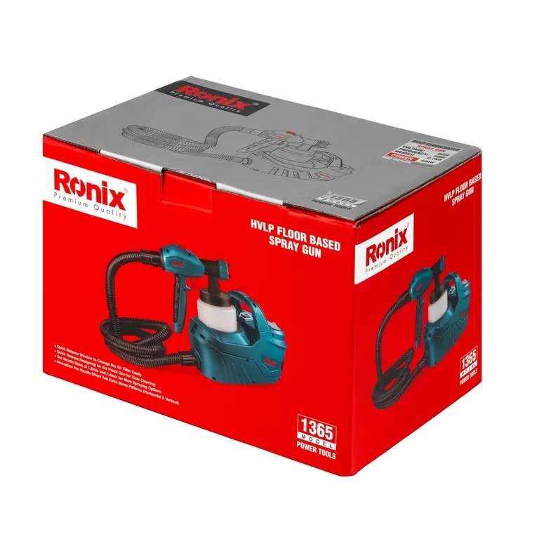 Ronix 1365 HVLP Electric Spray Gun Precision Painting Made Easy