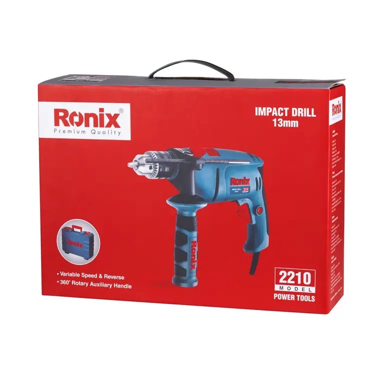Ronix 2210 Electric Impact Drill (810W, 13mm): Durable Power, Smooth Control, and Reliable Everyday Performance