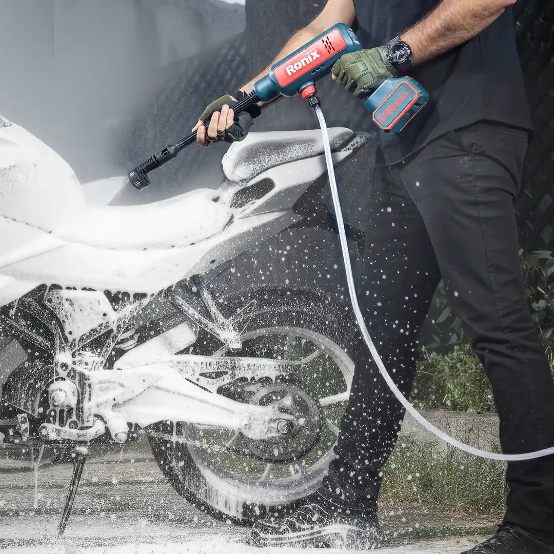 Ronix 8628 20V Cordless Pressure Washer – Portable, Powerful, And Versatile