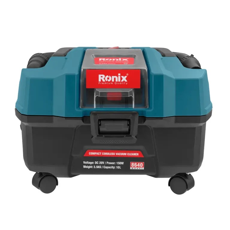 Ronix 8640 20V Cordless Vacuum Cleaner – Powerful, Portable, And Multi-Purpose