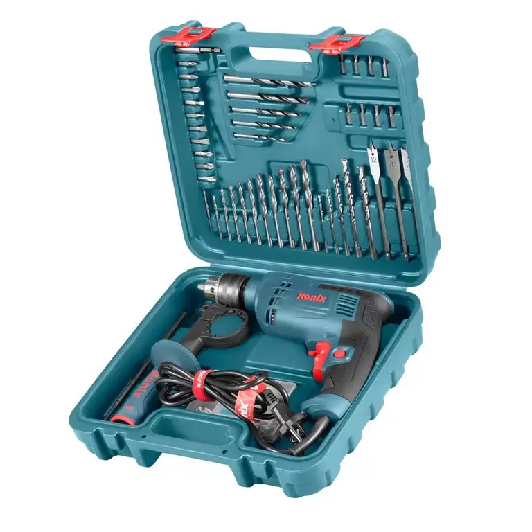 Ronix RS-0006 52-Piece Hand Tools and 750W Impact Drill Set – Ultimate All-in-One Solution for Home, Workshop, and Industrial Projects