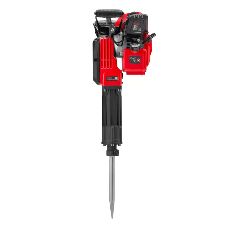 Ronix 2890 Gasoline Demolition Hammer (52cc – 1500W) Extreme Impact Power, Gas-Driven Mobility, and Heavy-Duty Demolition Performance