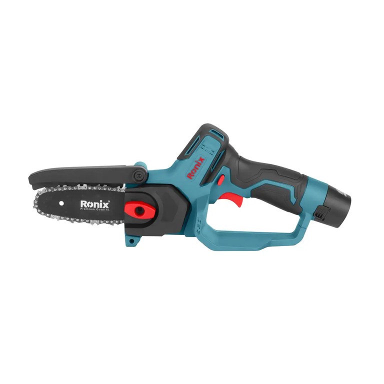 Ronix 8107K 12V Cordless Chain Saw Kit – Compact Power for Professional And DIY Gardening