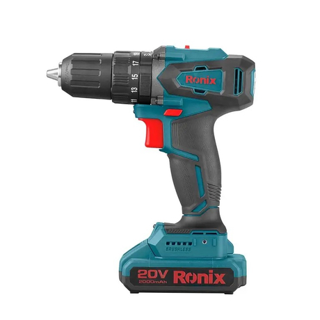 Ronix 8900K 20V Brushless Cordless Impact Drill Kit – Power, Precision, and Durability