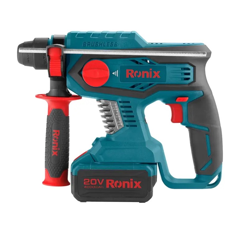 Ronix 8910K 22mm 20V Brushless Rotary Hammer Kit – Power, Precision, and Versatility for Every Job