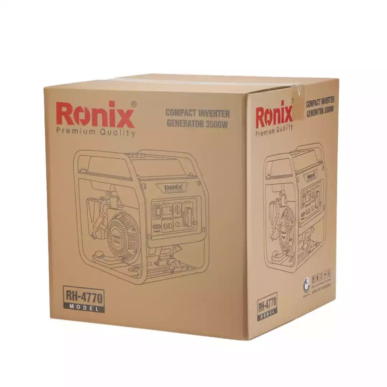 Ronix RH-4770 3500W Compact Inverter Generator