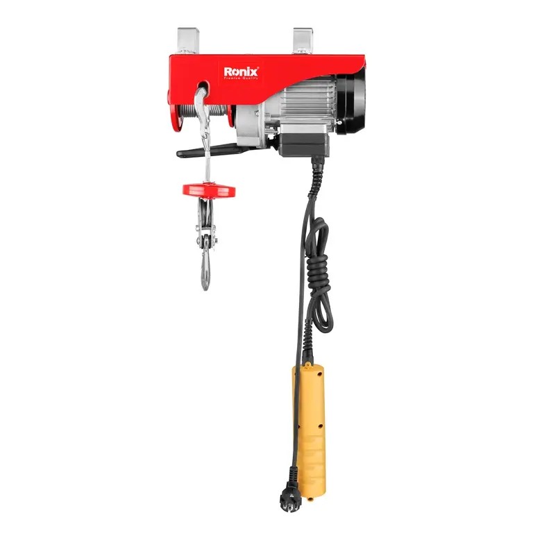 Ronix RH-4130 Electric Hoist: Compact Power, Reliable Performance, and Enhanced Safety for Everyday Lifting Applications