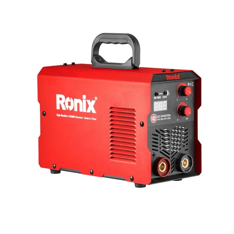 Ronix RH-4604 DC Arc Welding Inverter – 200A High-Power IGBT Welding System for Heavy-Duty Professional Performance