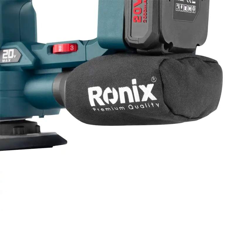 Ronix 8624 Cordless Multi-Function Sander 3-in-1 – Efficiency, Precision, And Professional Finish