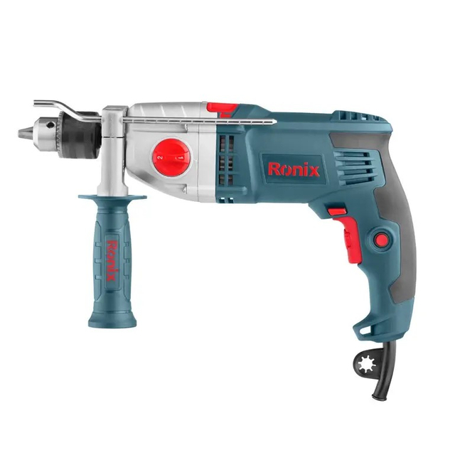 Ronix 2221 Electric Impact Drill (1050W, 13mm): High-Power Performance, Dual-Speed Control, and Heavy-Duty Drilling Precision