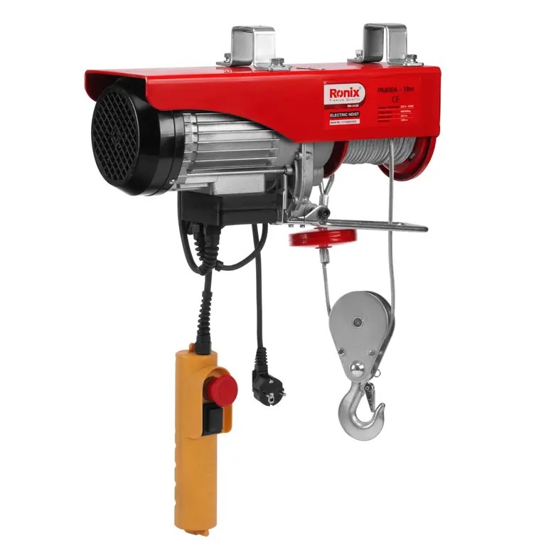 Ronix RH-4135 Electric Hoist – Power, Precision, And Reliability for Heavy-Duty Lifting