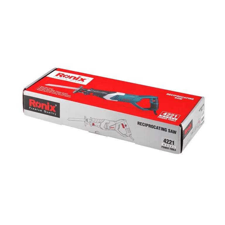 Ronix 4221 Reciprocating Saw – Powerful Cutting Performance for Wood, Metal, and Demolition Work