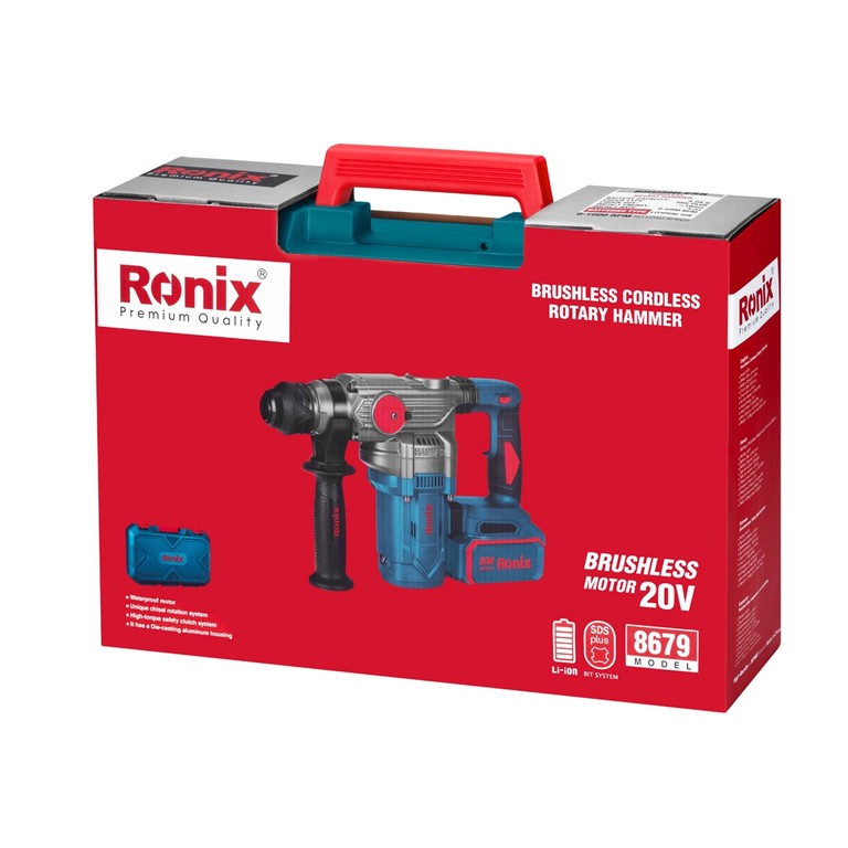 Ronix 8679 20V Brushless Cordless Rotary Hammer: Professional Power Meets Precision