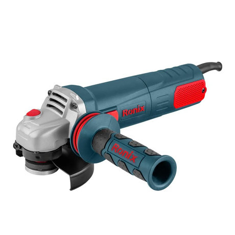 Ronix 3100 Mini Angle Grinder (115mm – 1100W) Variable Speed Precision, Heavy-Duty Power, And Professional Control