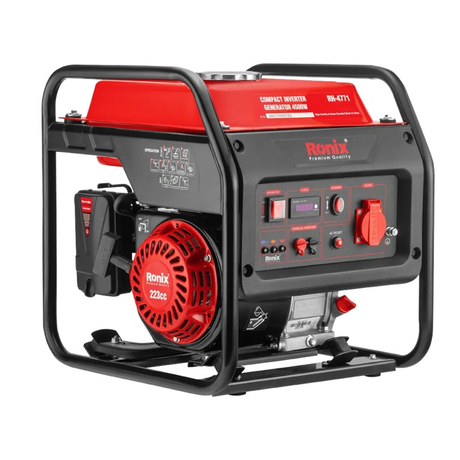 Ronix RH-4771 גנרטור אינוורטר קומפקטי 4500W