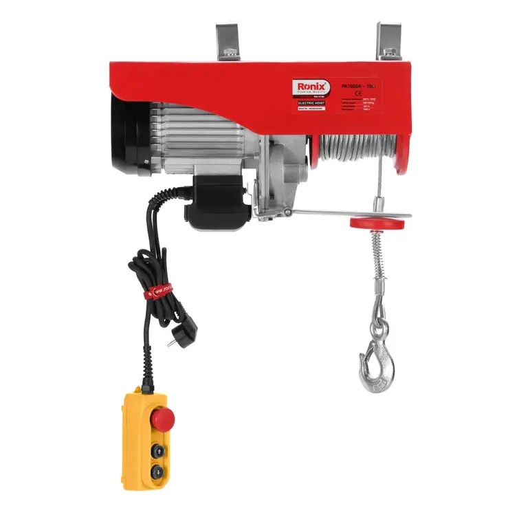 Ronix RH-4136 Electric Hoist – Heavy-Duty Power, Precision Engineering, and Industrial Reliability
