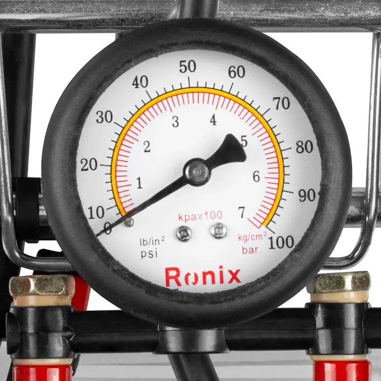 Ronix RH-4202 Air Foot Pump – Dual-Cylinder High-Pressure Power, Precision, and Professional Inflation Performance