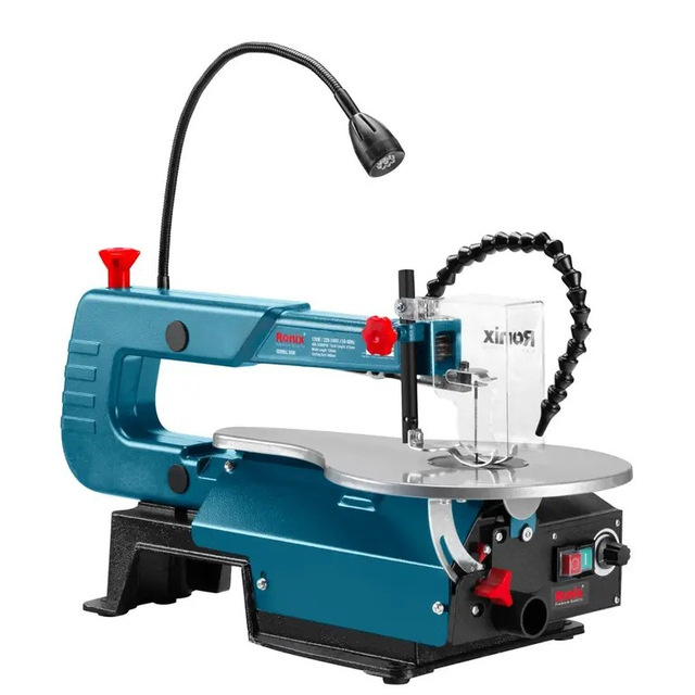 Ronix 5701 Scroll Saw (120W) Precision Detail Cutting with Variable Speed Control and LED Accuracy