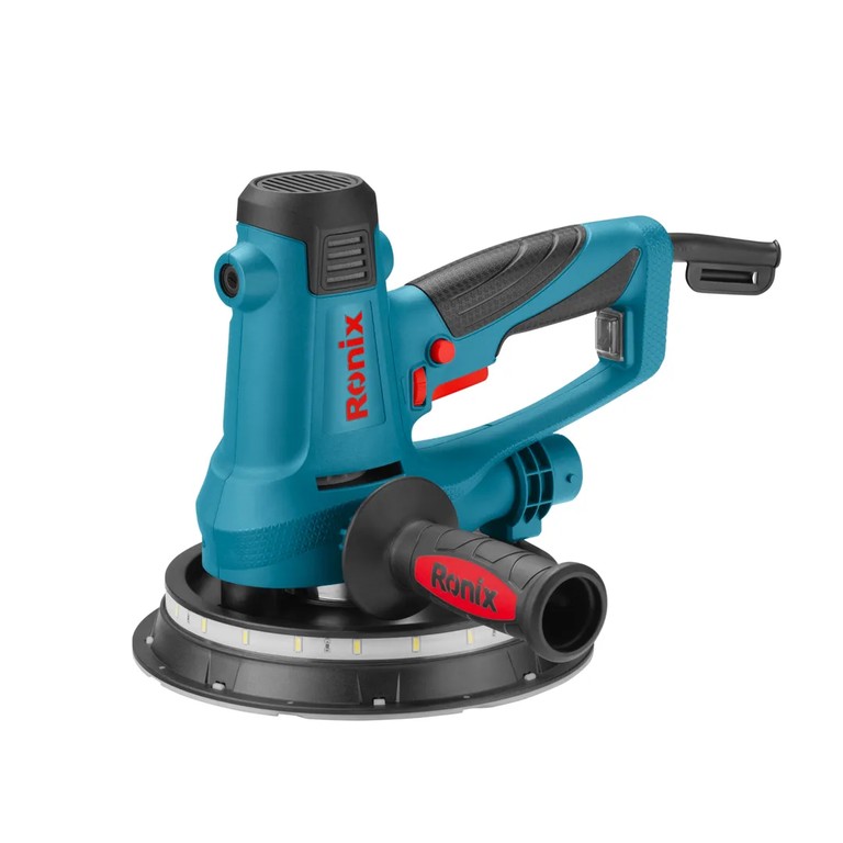 Ronix 6201 Drywall Sander (810W) Lightweight Precision Sanding System for Fast, Clean, and Professional Wall Finishing
