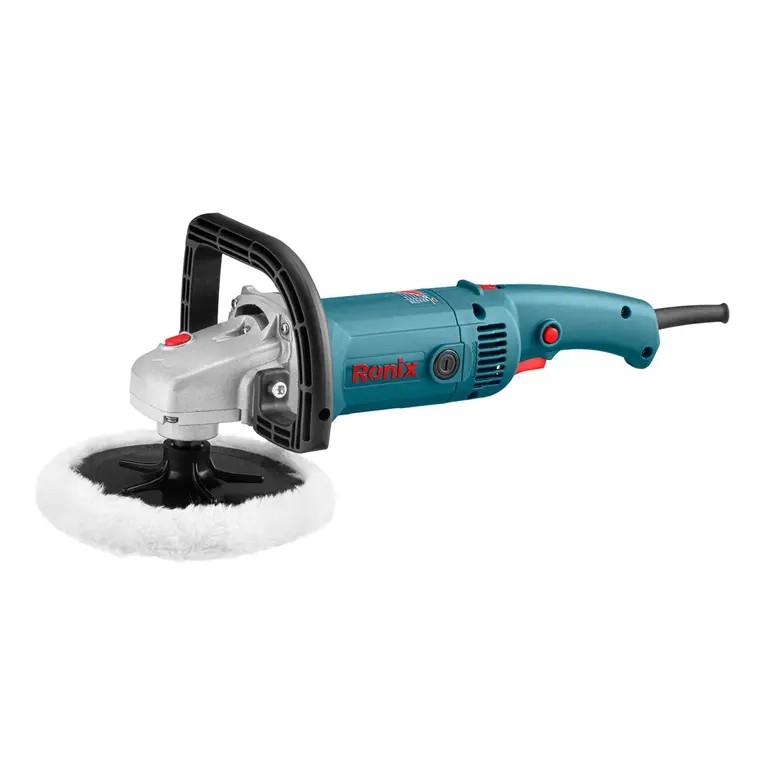 Ronix 6112 Electric Polisher (180mm, 1400W) High-Power Precision Polishing with Smooth Control and Professional Finishing Results