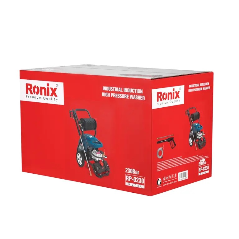 Ronix RP-0230 Industrial Induction High Pressure Washer: Extreme 230 Bar Cleaning Performance for Heavy-Duty Industrial Applications