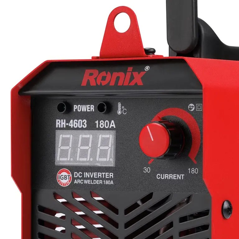 Ronix RH-4603 DC Arc Welding Inverter – 2000W-Class High-Performance MMA Welding Power for Precision and Reliability