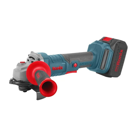 Ronix 8657 20V Brushless Angle Grinder Kit – Power, Precision, and Professional Control
